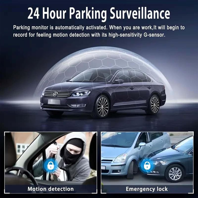 🎁LAST DAY 49% OFF🔥Full View Car Dashcam System