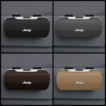 Christmas Pre-sale🎄50% OFF✨Car Sun Visor Glasses Storage Box