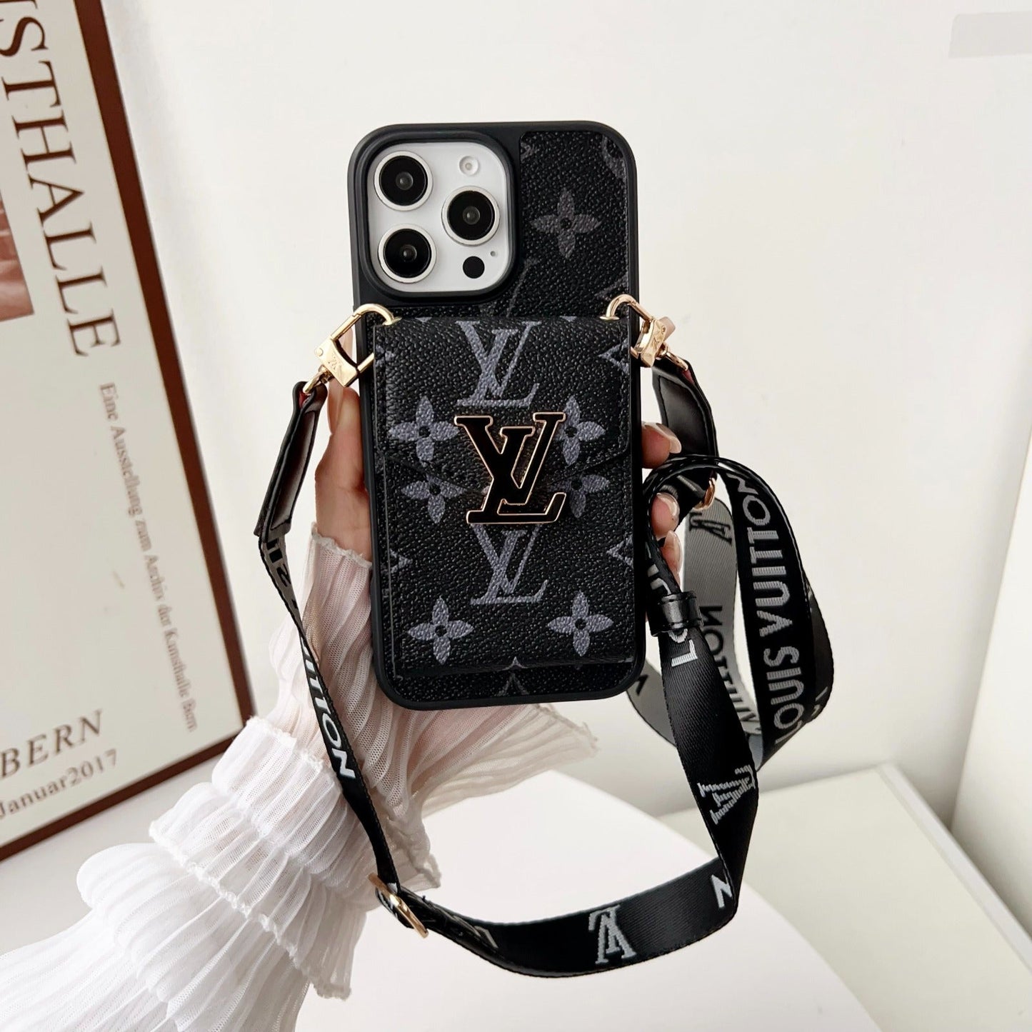 LV Signature Strap Series iPhone Cases