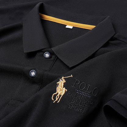Elite Equestrian Emblem Polo T-Shirt
