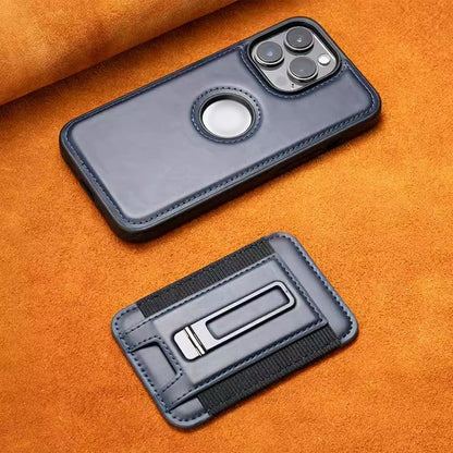 Leather Magnetic Card Holder Phone Case