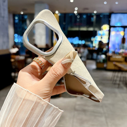 Leather Snow Mountain Pattern Phone Case For iPhone Cases