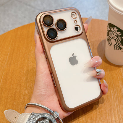 Creative Frosted Electroplating Mobile Phone Case (iPhone Series)