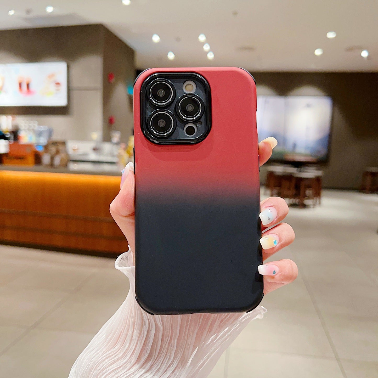 Liquid Matte Gradient Phone Case for iPhone