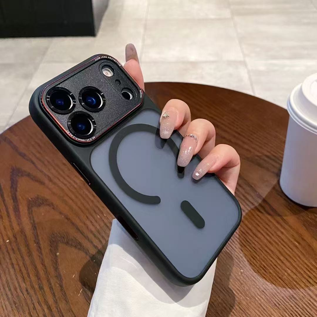 Metal Lens All-inclusive Phone Case for iPhone 17/16/15/14 Series