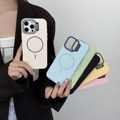 Macron Silicone Magnetic Case for iPhone