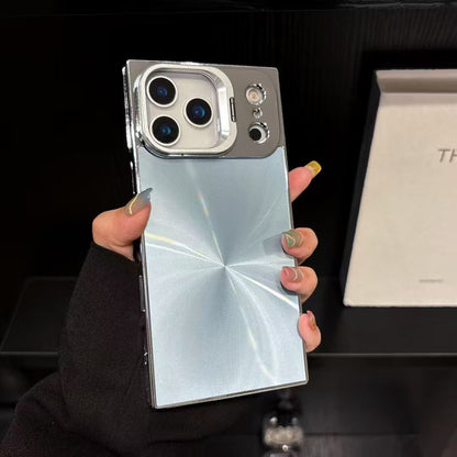 High-end Laser Square Aurora Suitable for iPhone Mobile Phone Case