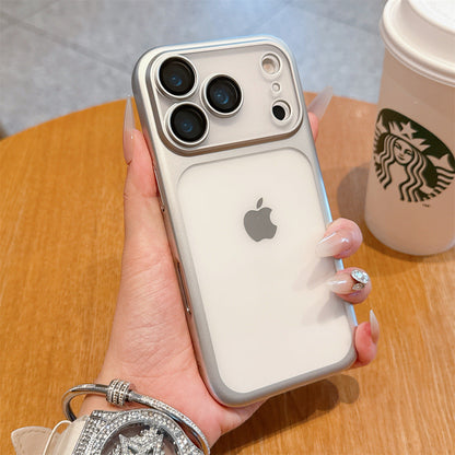 Creative Frosted Electroplating Mobile Phone Case (iPhone Series)