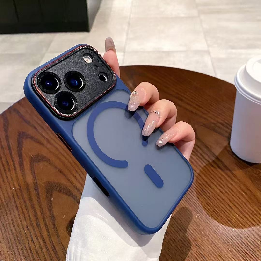 Metal Lens All-inclusive Phone Case for iPhone 17/16/15/14 Series