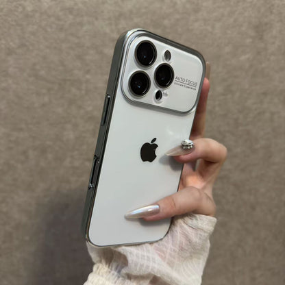 Large Window Phone Case with Protective Lens for iPhone