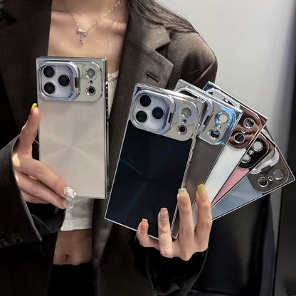 High-end Laser Square Aurora Suitable for iPhone Mobile Phone Case