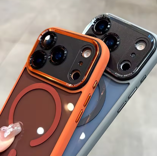 Metal Lens All-inclusive Phone Case for iPhone 17/16/15/14 Series