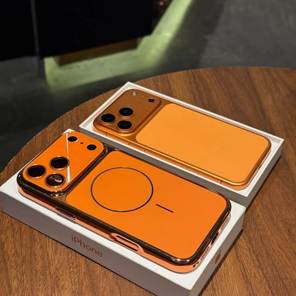 Dual-Tone Laser CD Patten MagSafe iPhone Case